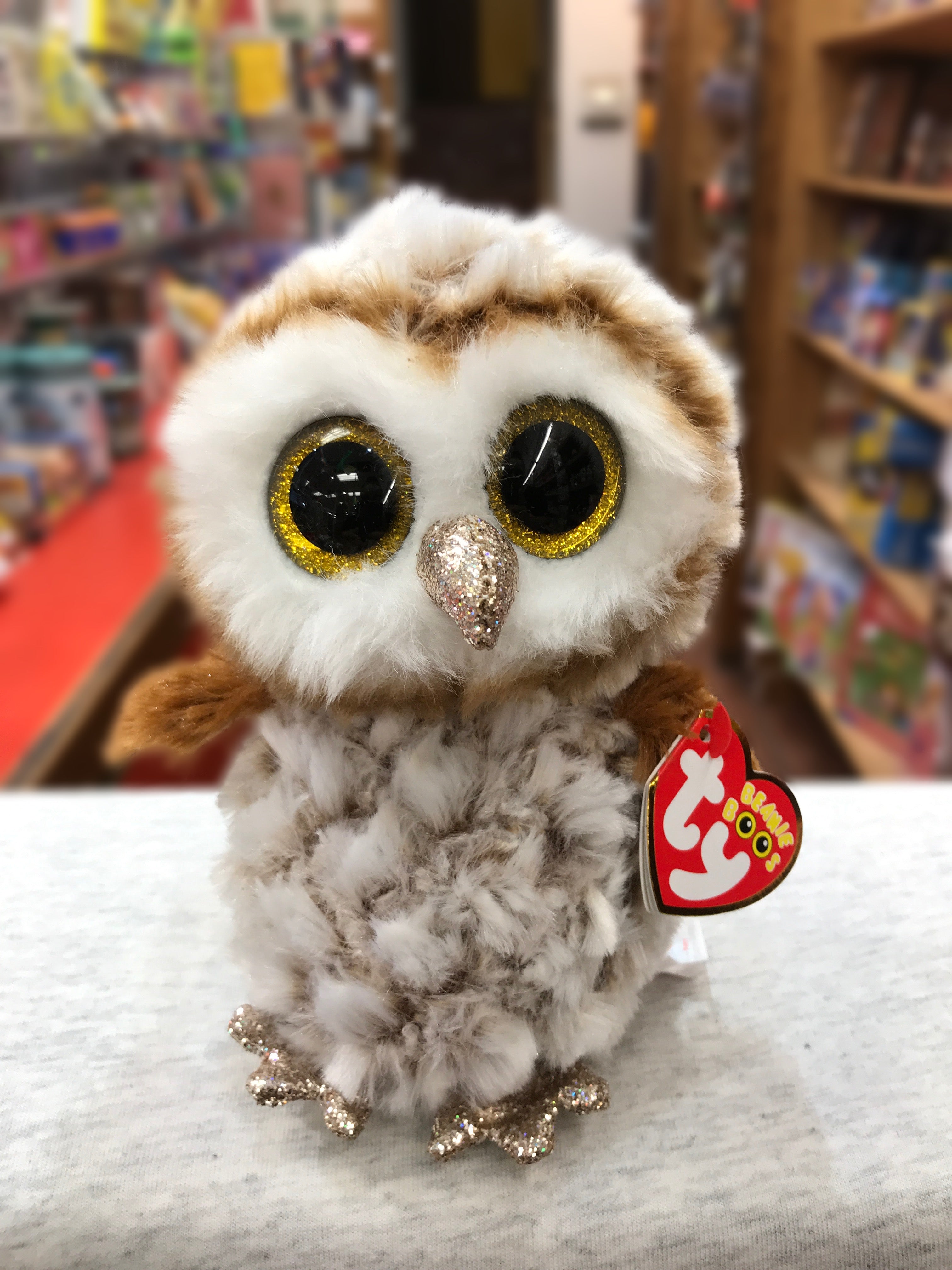 Ty Beanie Boo Percy Brown Tipped Barn Owl Plush 6 – Sausalito Ferry Co