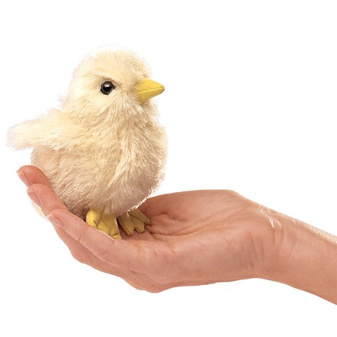 Folkmanis Mini Chick Finger Puppet 4"