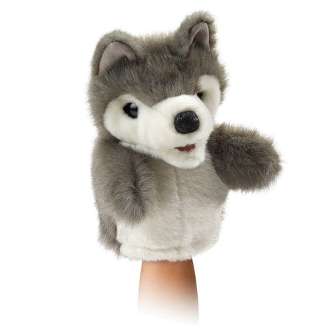 Folkmanis Little Wolf Puppet 9"