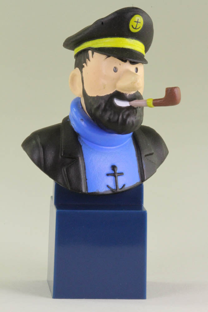 Captain Haddock Bust Mini Figure 7.5cm Ref: 42478