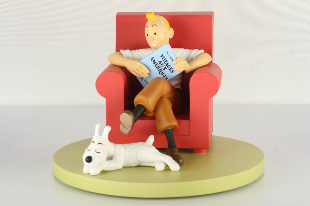 Tintin and Snowy At Home Icons Collection Ref. 46404